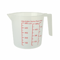 Small Plastic Measuring Jug - 600ml