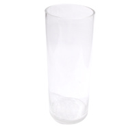 6 x Clear Glass Vases Cylinder 40CM x 15CM Wedding Event Table Deco Bulk Lot