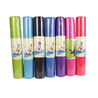 Purple Yoga Mat - 6mm 61X173cm