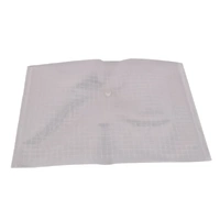 Bulk Lot x 20 Clear Size A4 File Folder/ Document Folder Bag Press Studs Closure