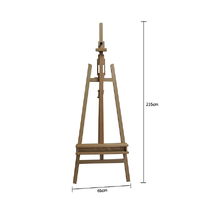 Heavy Duty Foldable 235cm Wooden Tripod Easel Artist Art Painting Stand New Pro 