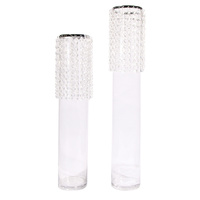 6 x Wedding Hanging Acrylic Crystal Bead Chandelier Curtain Wedding Centrepiece