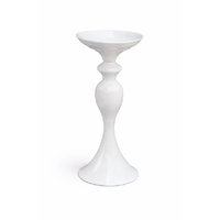 6 x White Decorative Candle Holder - Height 31cm