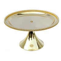 Gold Metal Cupcake Dessert Platter Stand Wedding Party Display