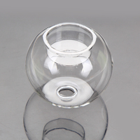 Bulk Lot x 24 Clear Glass Ball Wedding Votive Candle Holders Tealight Holder