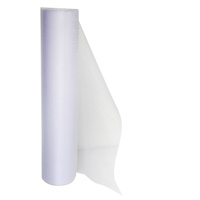 50m x 48cm White Organza Sheers Fabric Swag Crystal Tulle Wedding DIY 