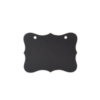 60pcs x Hanging Wooden Blackboard ChalkBoard Wedding Party Decor 