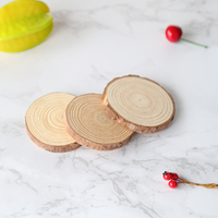 48pcs x Wooden Log Slice Round Discs 9CM DIY Embellishments 