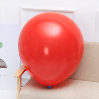 10 x Red Latex Giant 90cm 36inch Helium Balloons 