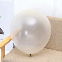 10 x Clear Latex Giant 90cm 36inch Helium Balloons 