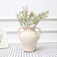 36 x Pink Artificial Baby's Breath Silk Flower Fake Gypsophila Wedding 