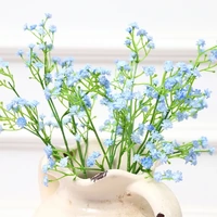 36 x Blue Artificial Baby's Breath Silk Flower Fake Gypsophila Wedding 