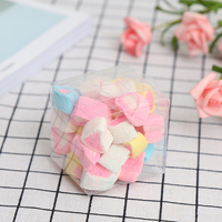 100 x Clear PVC Wedding Favor Boxes 5x5x5cm