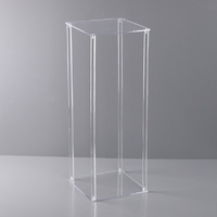 80cm Clear Acrylic Frame Display Flower Stand  