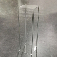 100cm Clear Acrylic Frame Display Flower Stand  