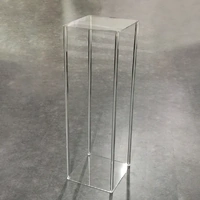 100cm Clear Acrylic Frame Display Flower Stand  