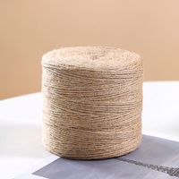 500m Hessian Burlap DIY String Rope Jute Twisted Twine Cord String