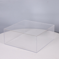 Acrylic Square Christening Gift Box 35cm x 35cm x 15cm