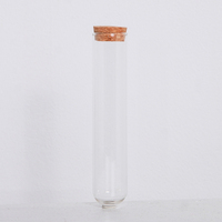 16 x Glass Test Tubes With Cork Stopper 95ml