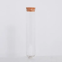 16 x Glass Test Tubes With Cork Stopper 95ml