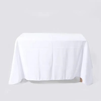 Bulk Lot 10 x White Square Tablecloths 260cmx260cm