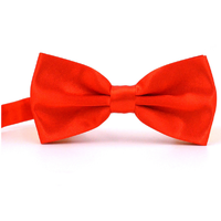 10 x Mens Red Bow Tie Tuxedo Adjustable Bowtie Wedding Formal Party Neckwear