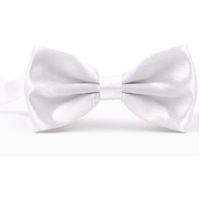 10 x Mens White Bow Tie Tuxedo Adjustable Bowtie Wedding Formal Party Neckwear