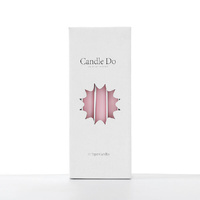 120 x Candle Do Pink Unscented Tapered Taper Candles 25cm Long Wholesale Bulk
