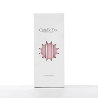 120 x Candle Do Pink Unscented Tapered Taper Candles 25cm Long Wholesale Bulk