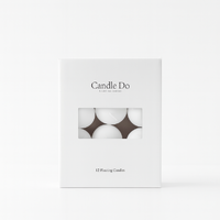 12 x Candle Do Pure White Floating Candles 4H