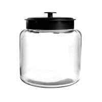 Anchor Hocking Montana Jar with 5.7L Black Lid